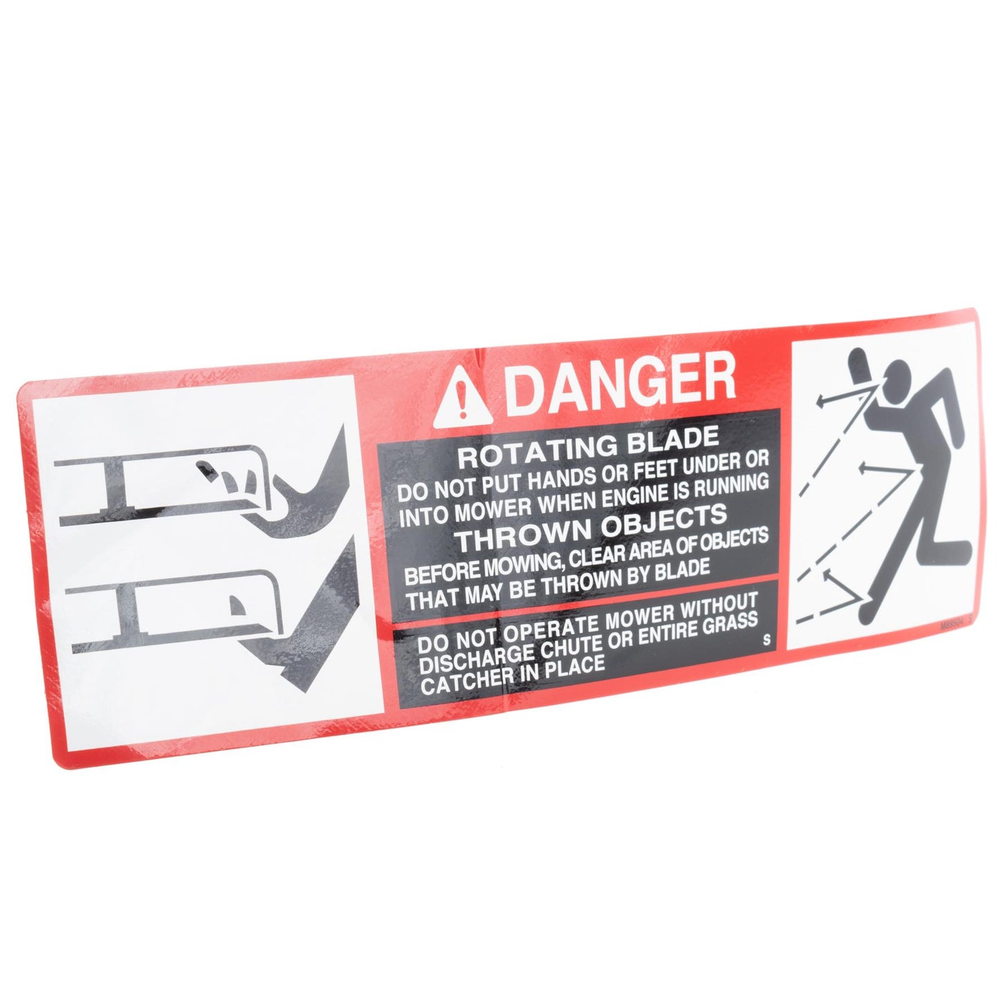 John Deere Mower Deck Warning Label - M89504