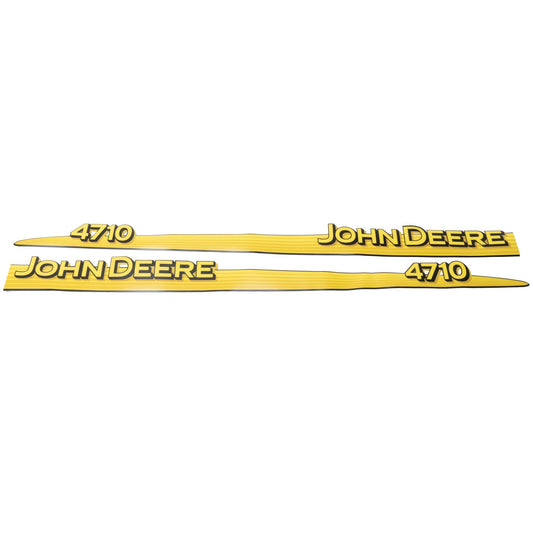 John Deere Hood Trim Decal Set - 4710 - BJD168