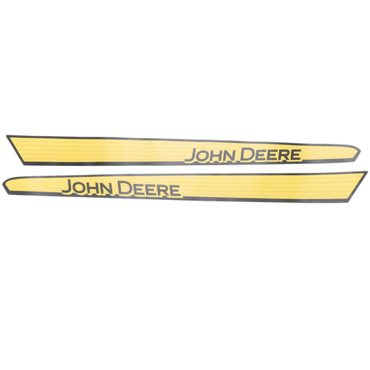 John Deere Hood Trim Decal Set - M168896 M168897 - BJD511