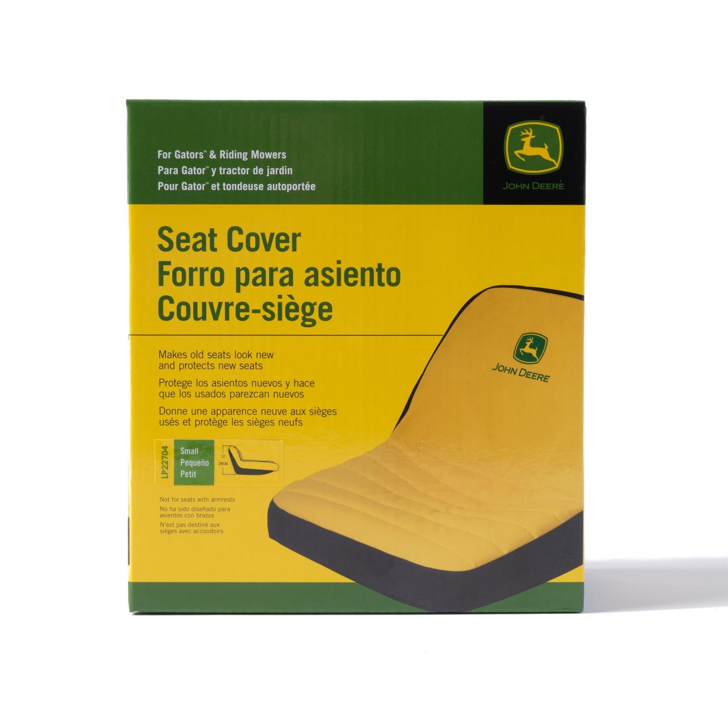 John Deere Seat Cover - Small - LP22704