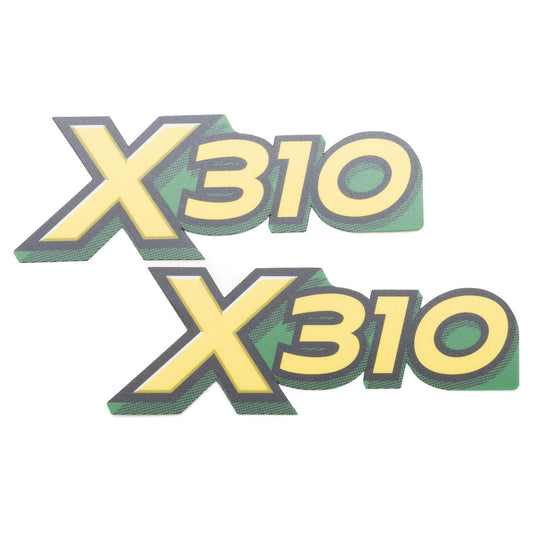 John Deere Decal - X310 - Set of 2 - BJD485