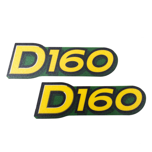 John Deere Decal - D160 - Set of 2 - BJD437