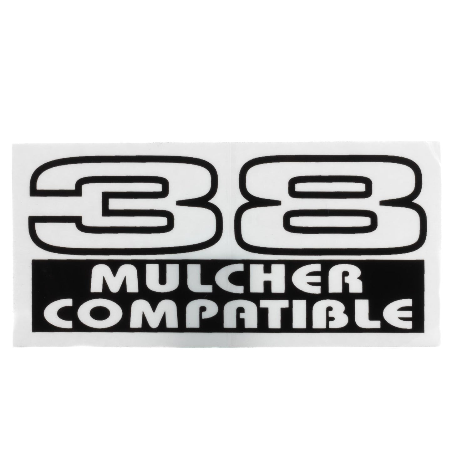 John Deere Decal - 38 Mulcher Compatible - M120157