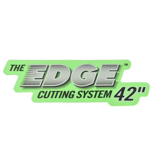 John Deere Decal - The Edge Cutting System 42" - GX21421