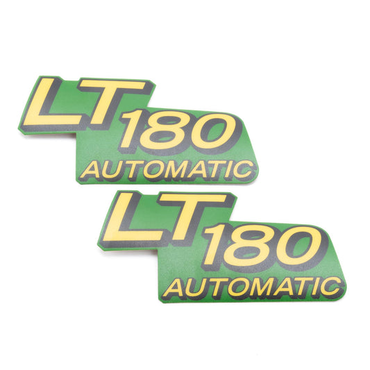 John Deere Decal - LT180 Automatic - Set of 2 - AM132038