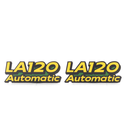 John Deere Decal - LA120 Automatic - Set of 2 - BJD407