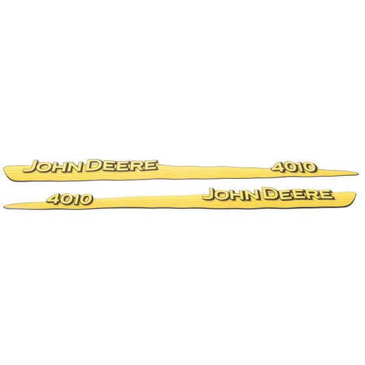 John Deere Hood Trim Decal Set - 4010 - BJD169