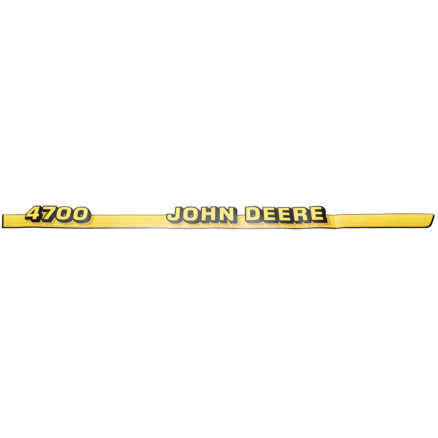 John Deere Hood Trim Decal Set - 4700 - BJD161