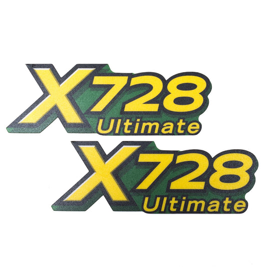 John Deere Decal - X728 Ultimate - Set of 2 - BJD479